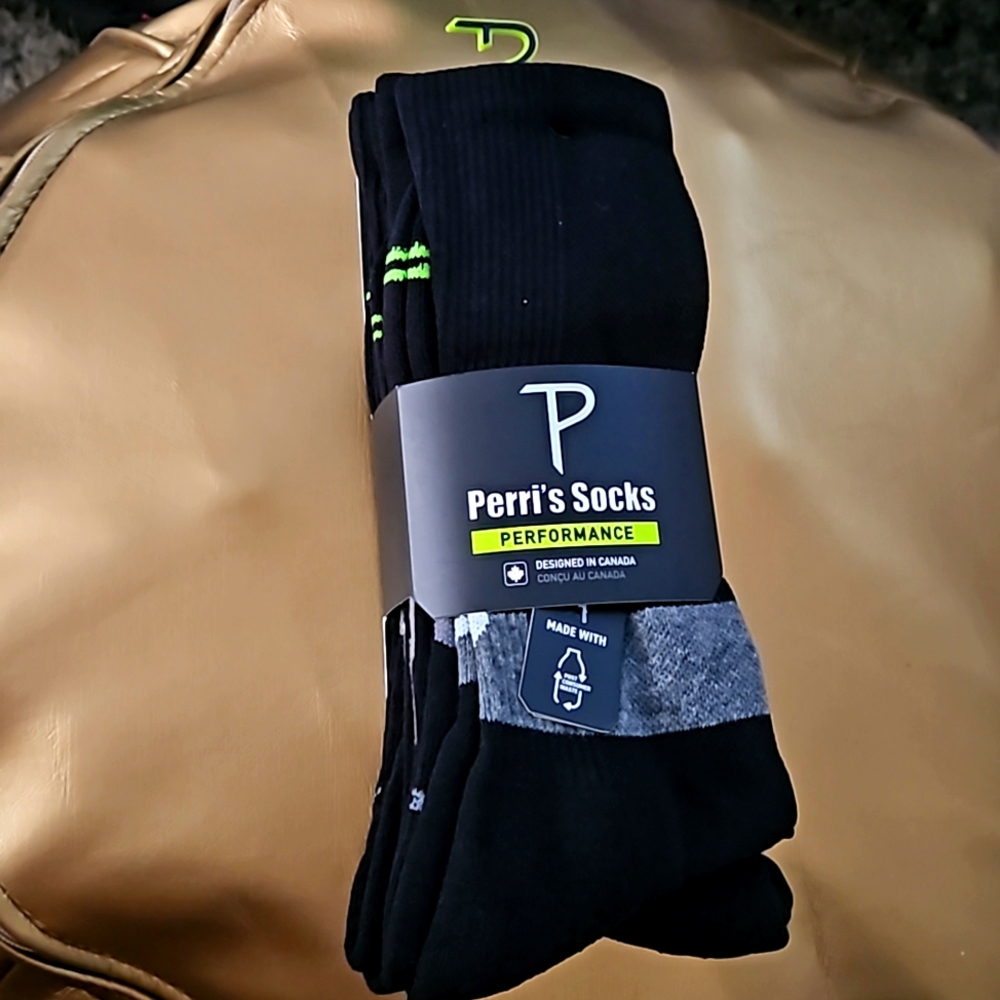 PERRI'S SOCKS PERFORMANCE UNISEX 3 PAIRS